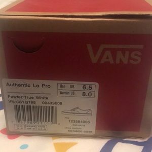 Vans Authentic Lo Pro